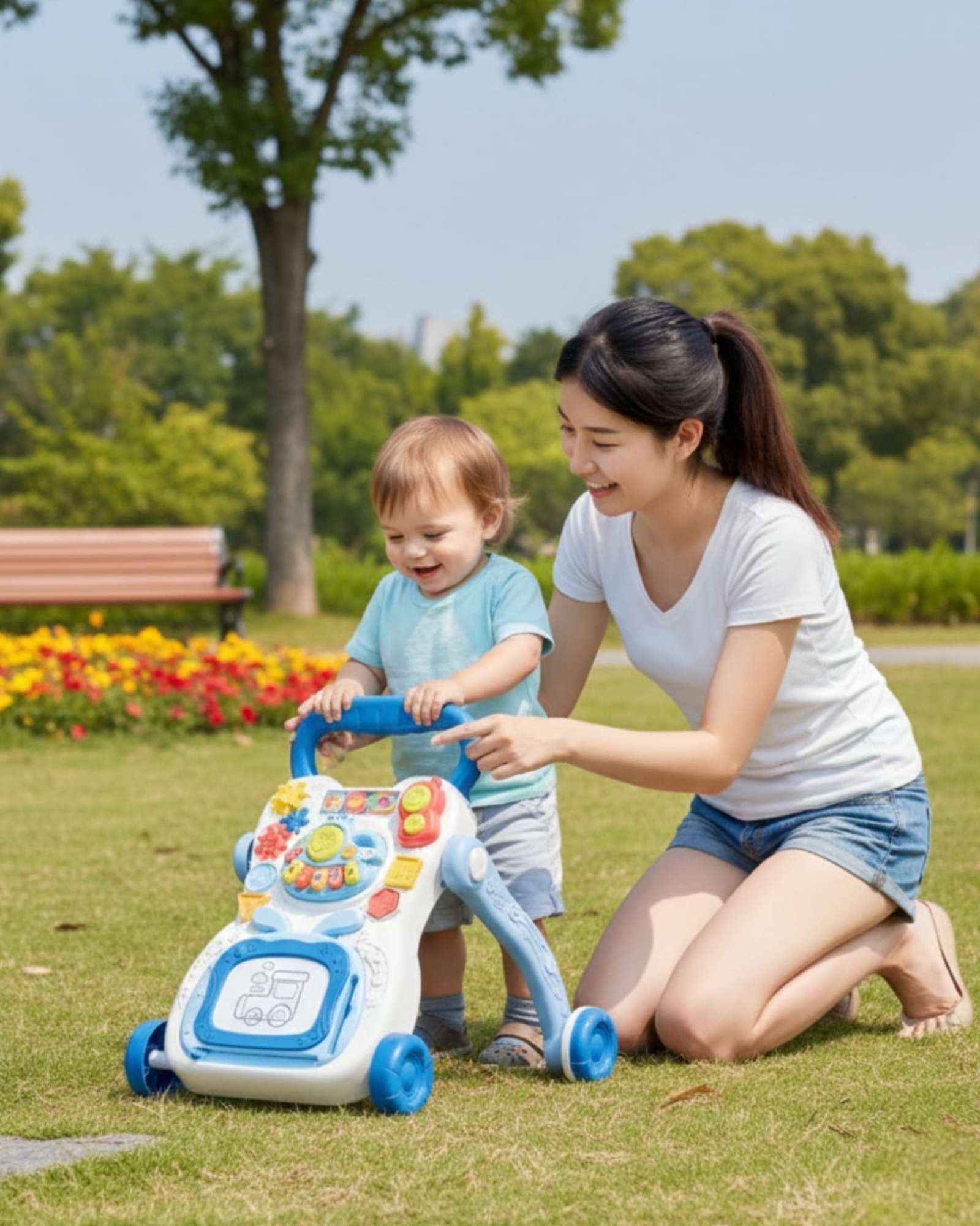 CAMINADOR ANDADOR MUSICAL INTERACTIVO PARA BEBES - 1