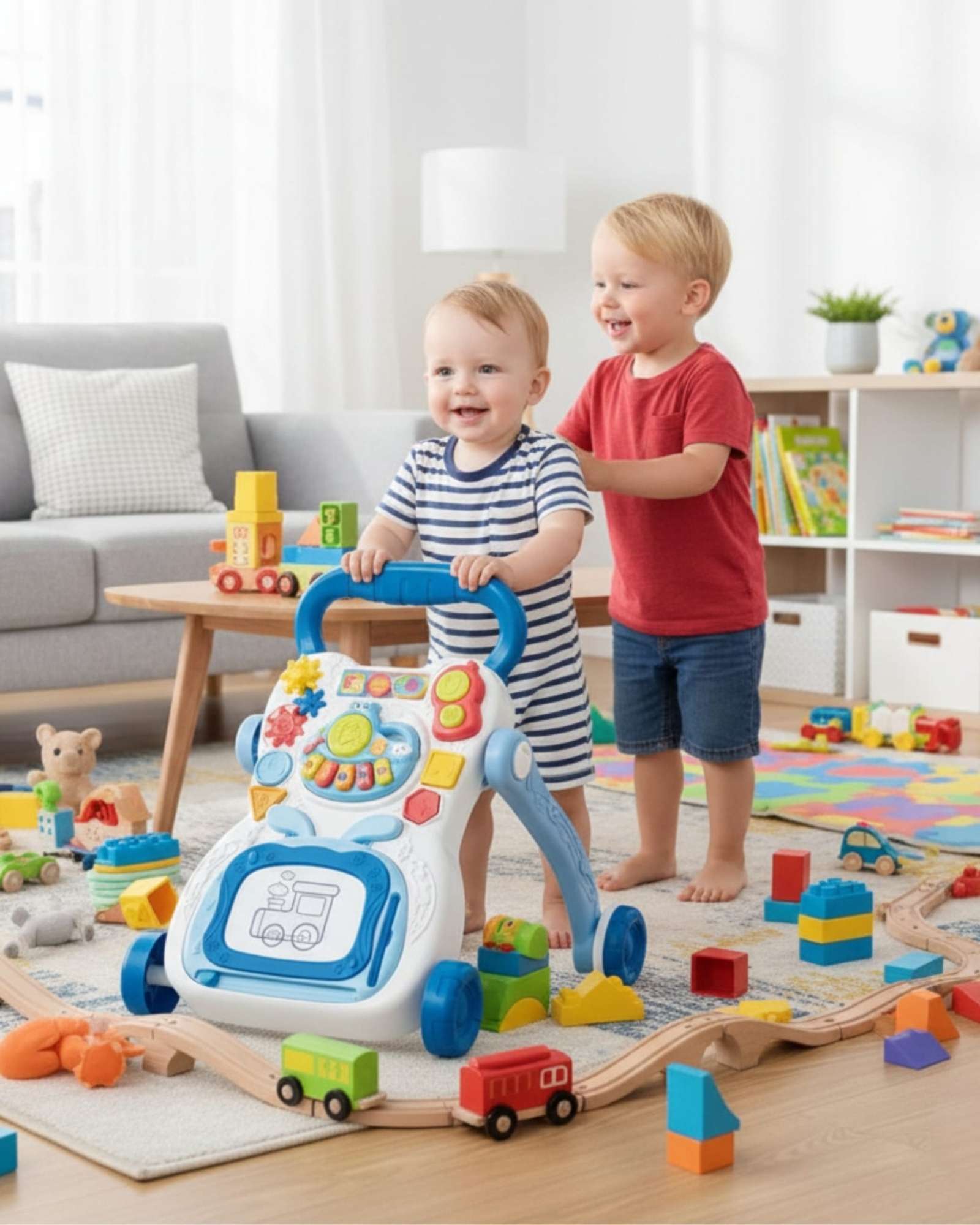 CAMINADOR ANDADOR MUSICAL INTERACTIVO PARA BEBES - 5