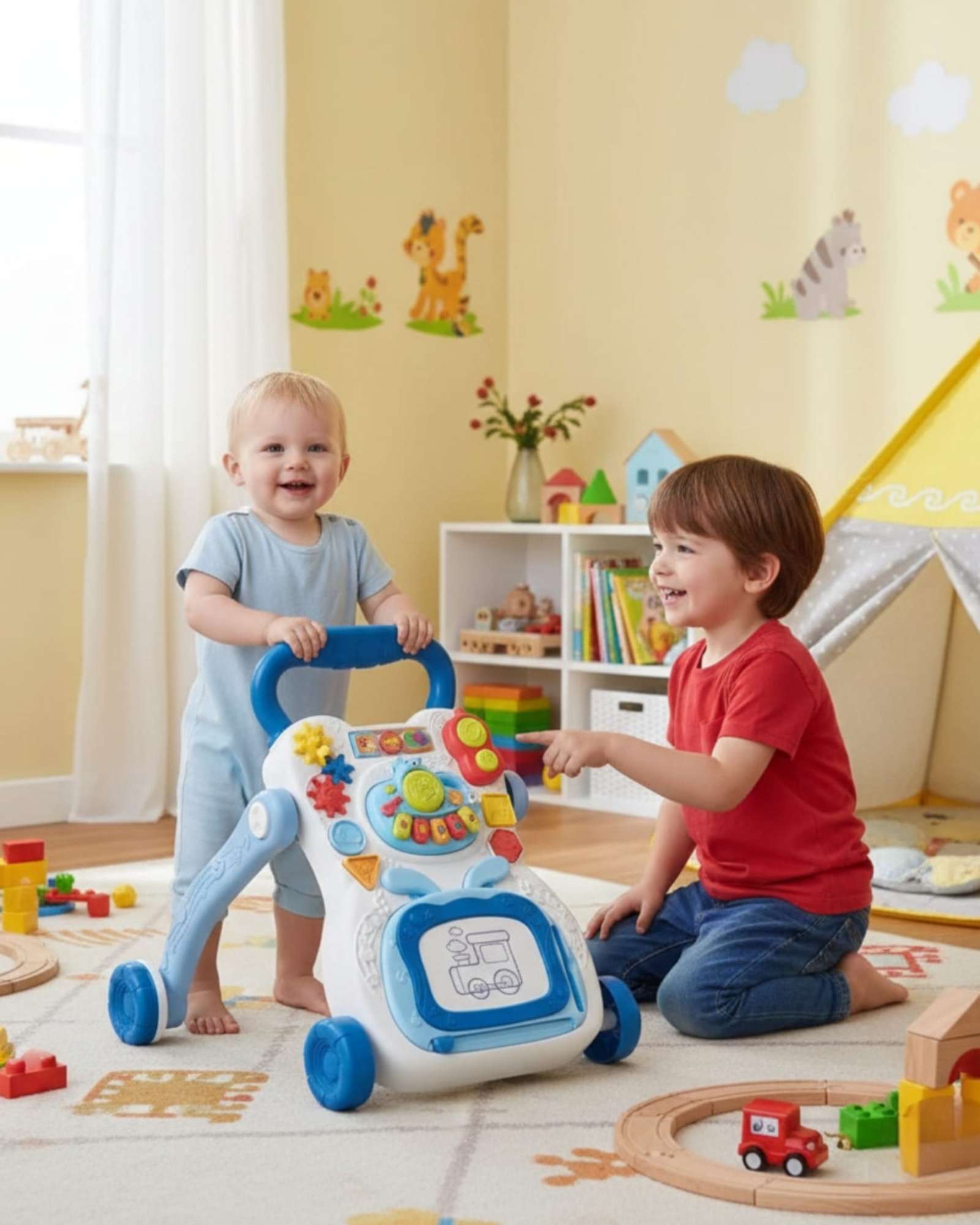 CAMINADOR ANDADOR MUSICAL INTERACTIVO PARA BEBES - 6