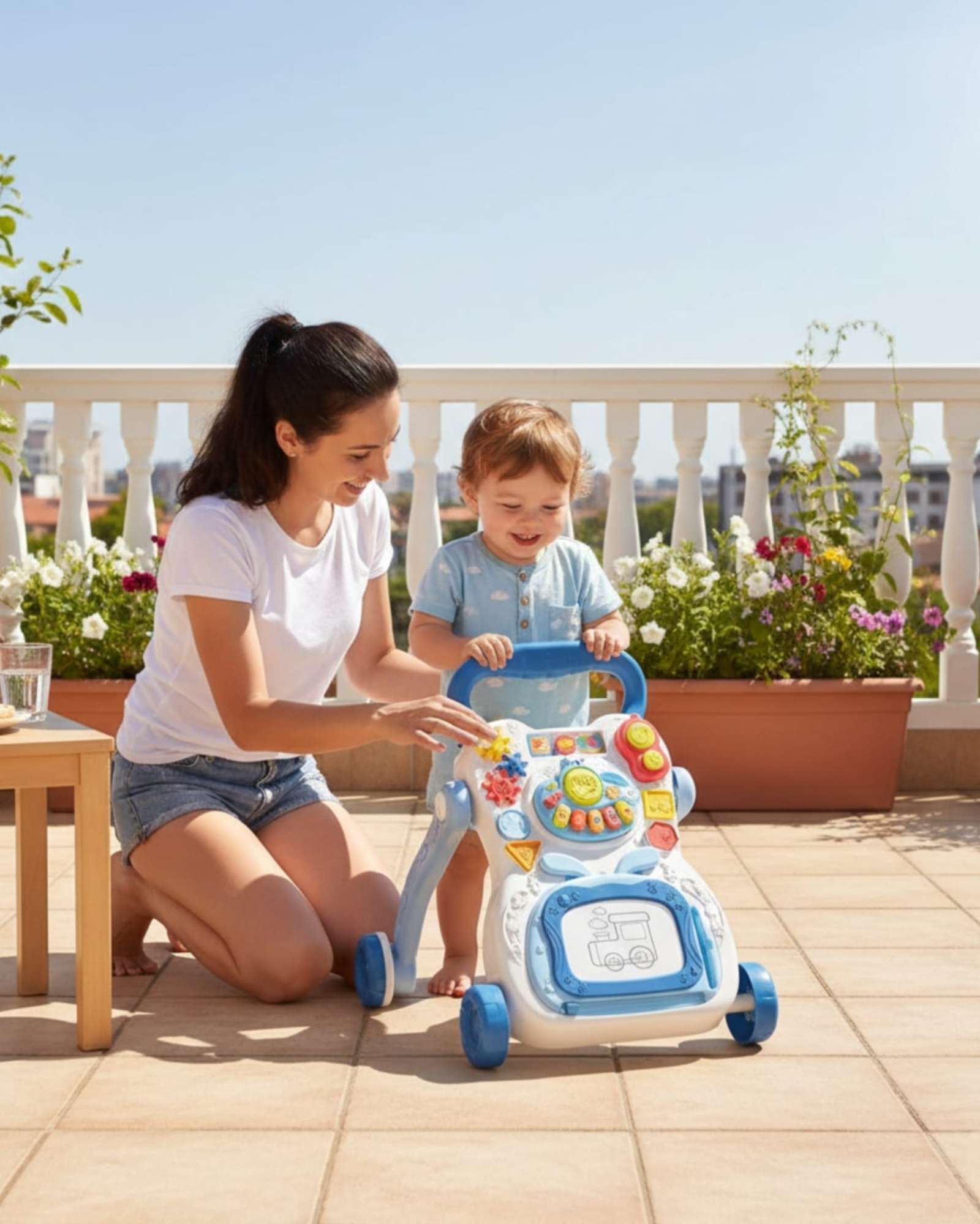 CAMINADOR ANDADOR MUSICAL INTERACTIVO PARA BEBES - 7