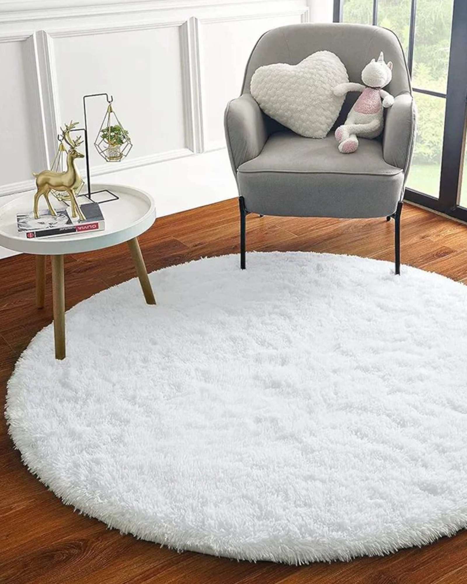 ALFOMBRA REDONDA EXTRA SOFT TEXTURA SHAGGY PREMIUM 150X154 - 2