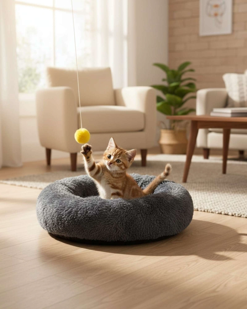 CAMA PARA MASCOTAS RESISTENTE CALIDAD Y MAXIMO CONFORT 100 CM - 2