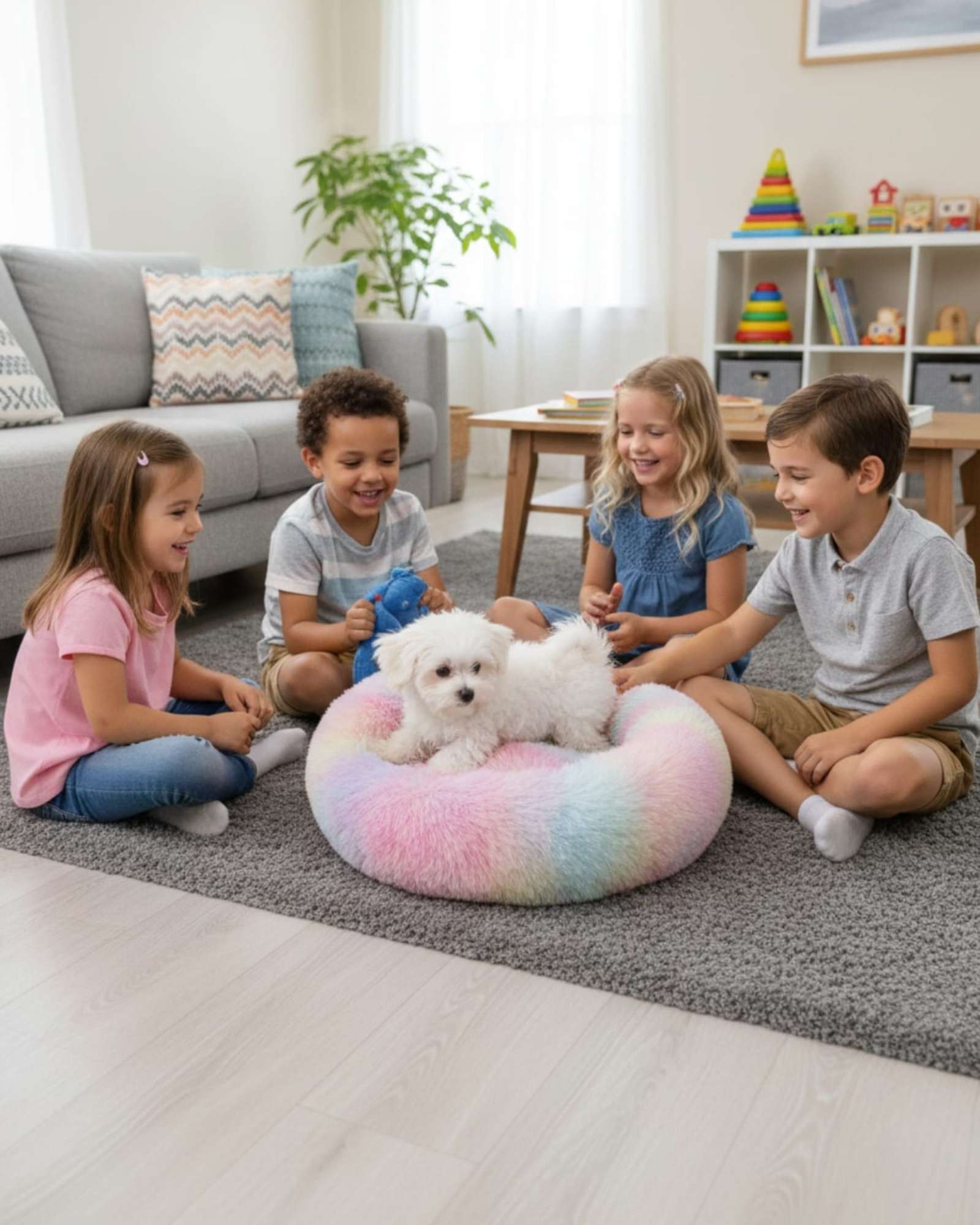 CAMA PARA MASCOTAS RESISTENTE CALIDAD Y MAXIMO CONFORT 80 CM - 4