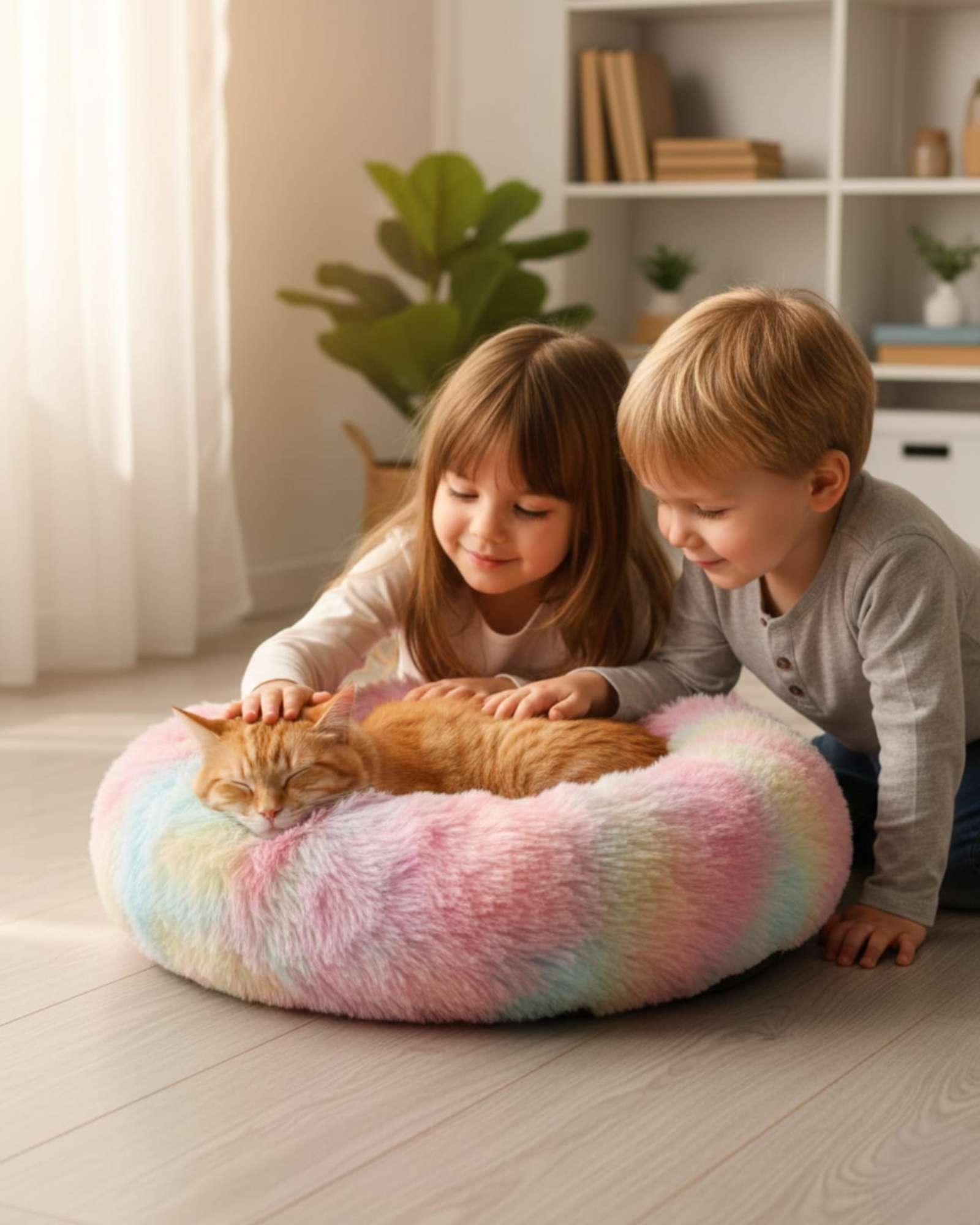 CAMA PARA MASCOTAS RESISTENTE CALIDAD Y MAXIMO CONFORT 80 CM - 5
