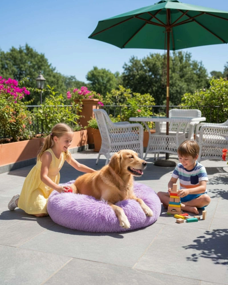 CAMA PARA MASCOTAS RESISTENTE CALIDAD Y MAXIMO CONFORT 60 CM - 6