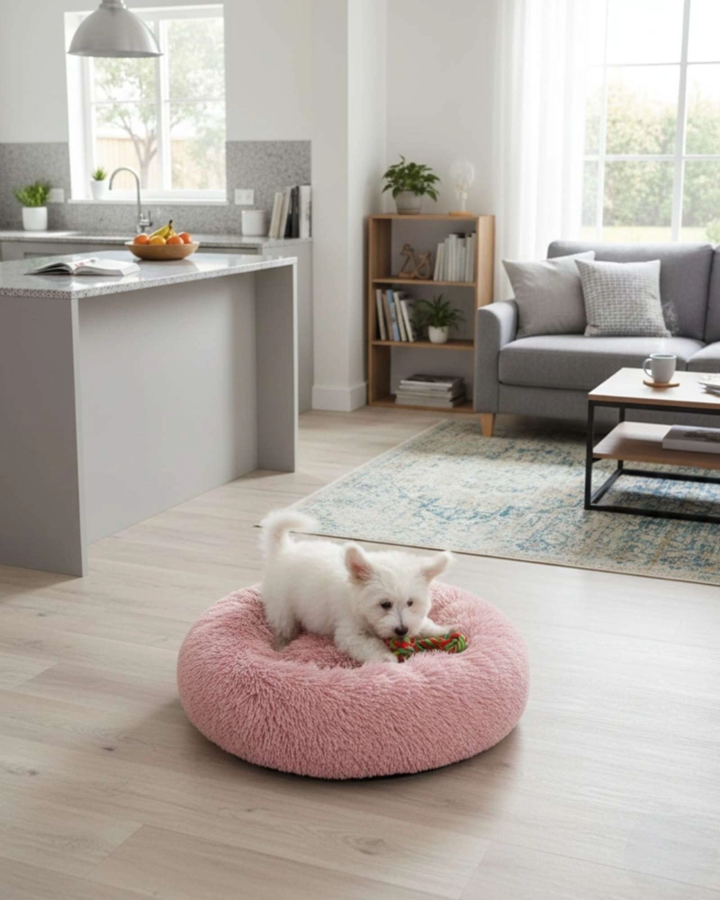 CAMA PARA MASCOTAS RESISTENTE CALIDAD Y MAXIMO CONFORT 80 CM - 5