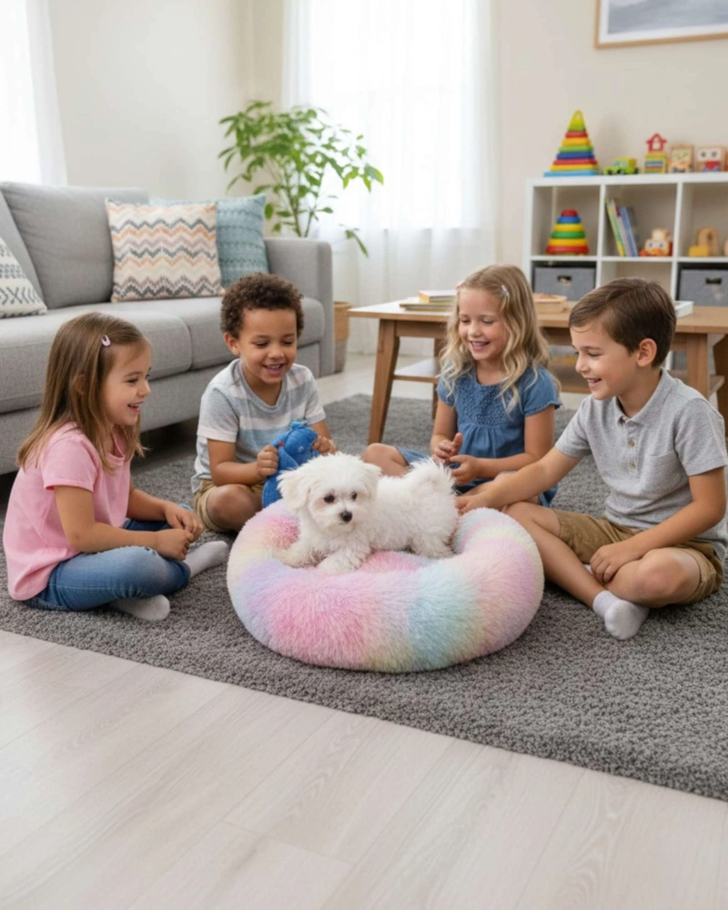 CAMA PARA MASCOTAS RESISTENTE CALIDAD Y MAXIMO CONFORT 70 CM - 4