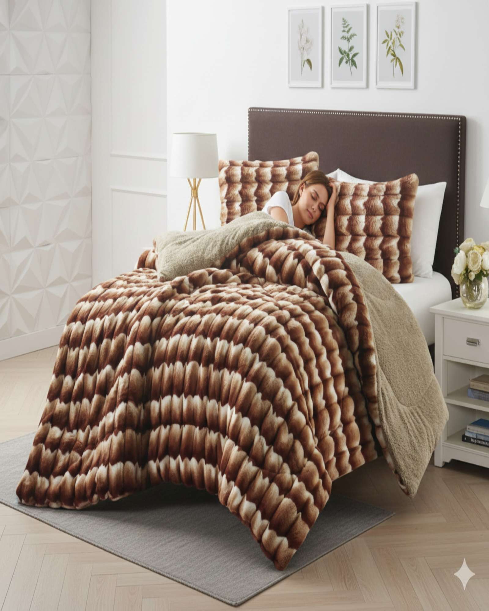 COBERTOR CHIPORRO 2 PLAZAS INVIERNO SOFT TOUCH PREMIUM - 4