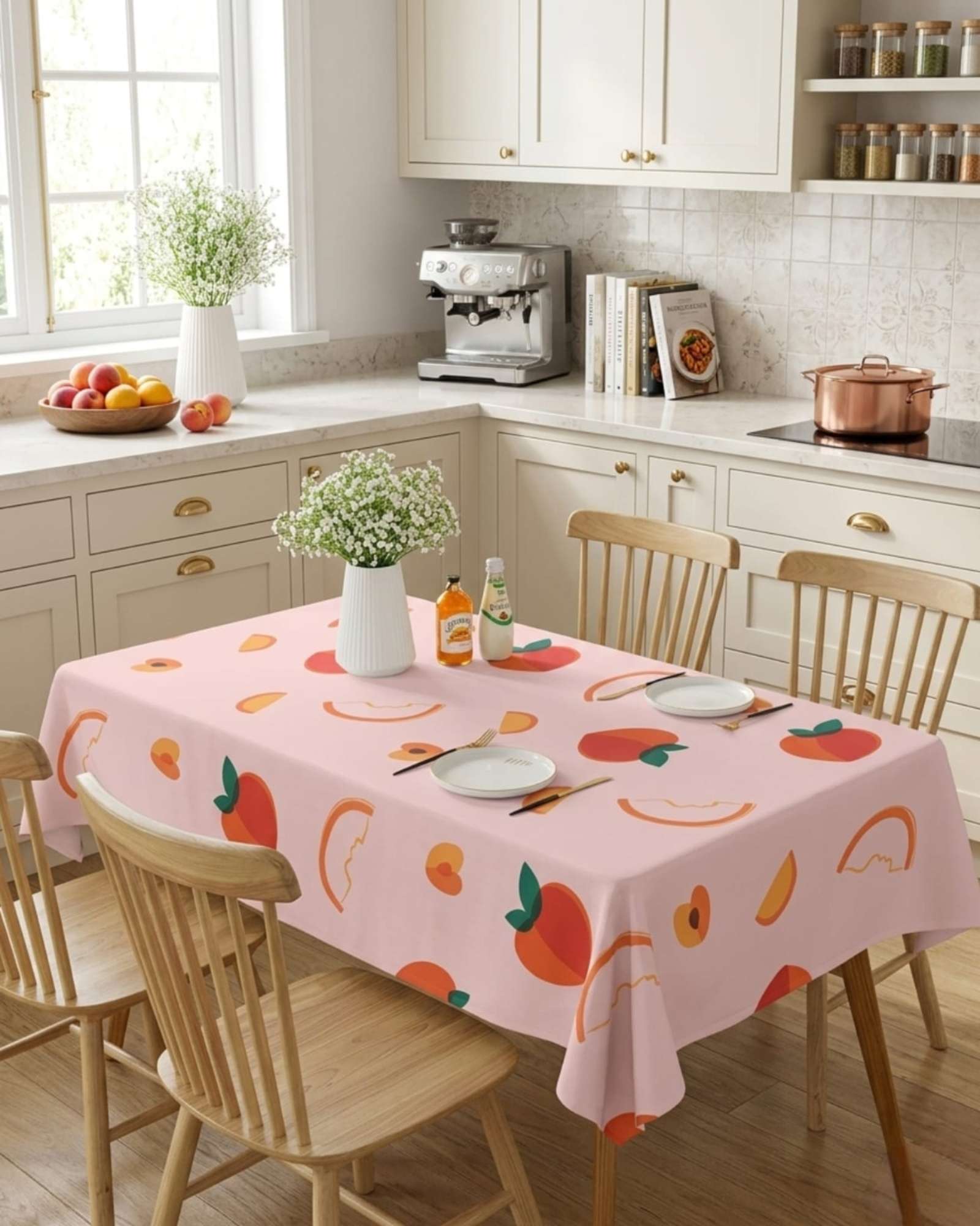 MANTEL PROTECTOR ANTIMANCHAS 140X220 CM RECTANGULAR - 2