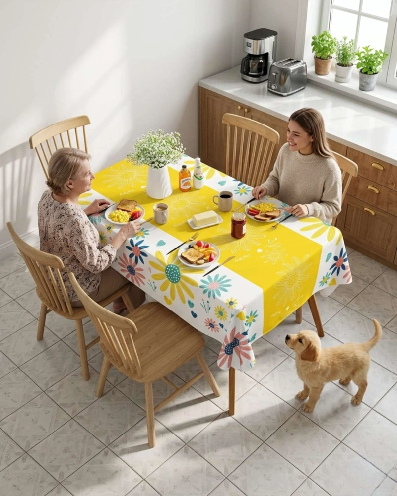 MANTEL PROTECTOR ANTIMANCHAS 140X220 CM RECTANGULAR - 5