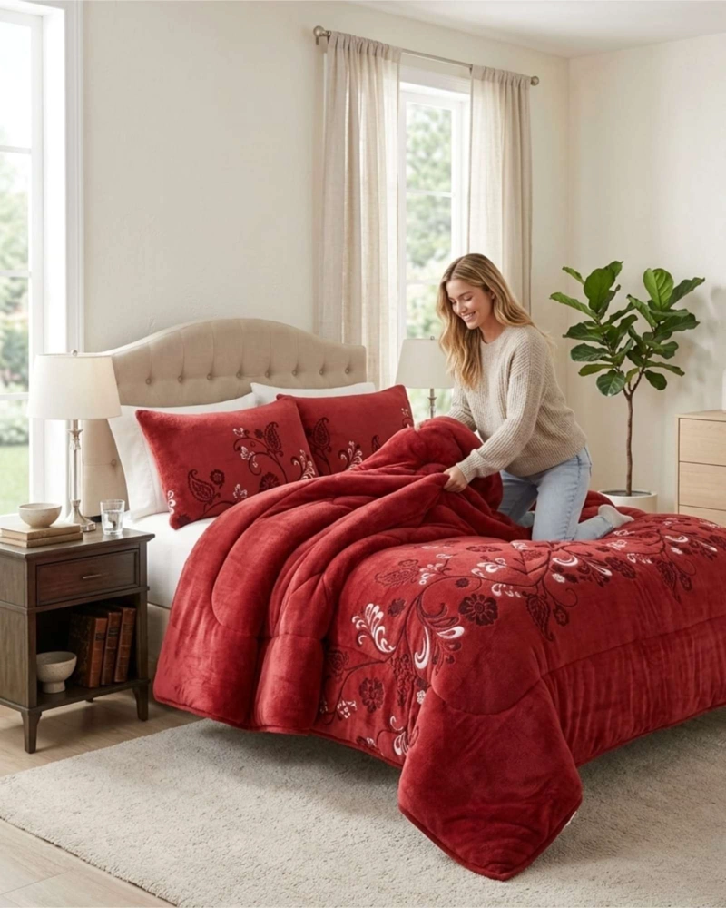 COBERTOR INVIERNO 230X250 CM PLUSH Y CHIPORRO KING / SUPER KING - 4