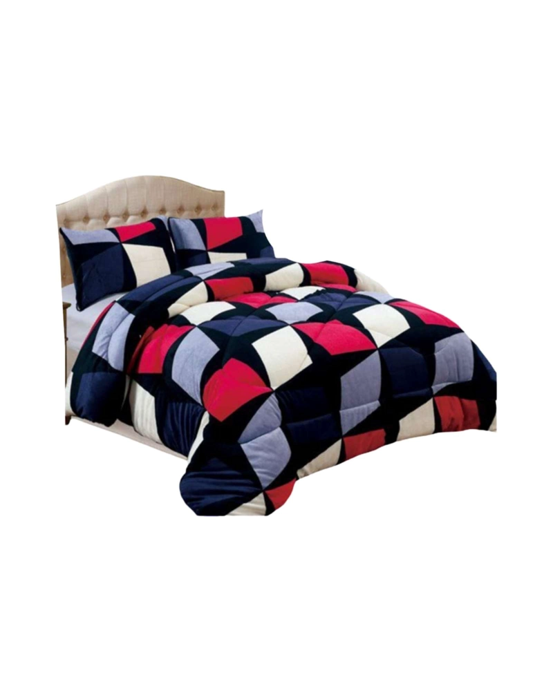 CUBRECAMA PLUSH 2 PLAZAS CON CHIPORRO EXTRA CALIDO - TE RMICO SUAVE - 6
