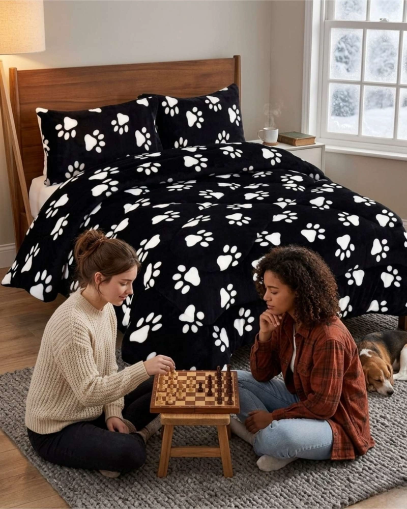 COBERTOR INVIERNO 230X250 CM PLUSH Y CHIPORRO KING / SUPER KING - 3