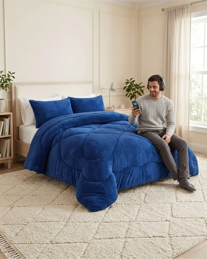 COBERTOR INVIERNO 230X250 CM PLUSH Y CHIPORRO KING / SUPER KING - 4