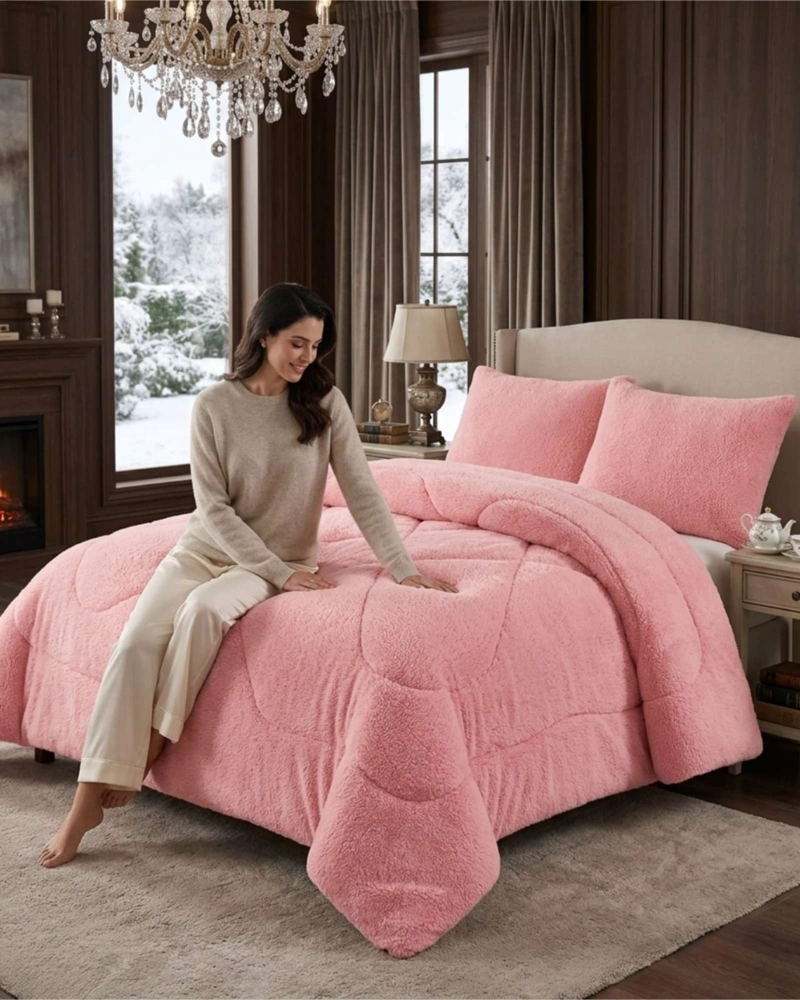 COBERTOR INVIERNO 230X250 CM PLUSH Y CHIPORRO KING / SUPER KING - 1