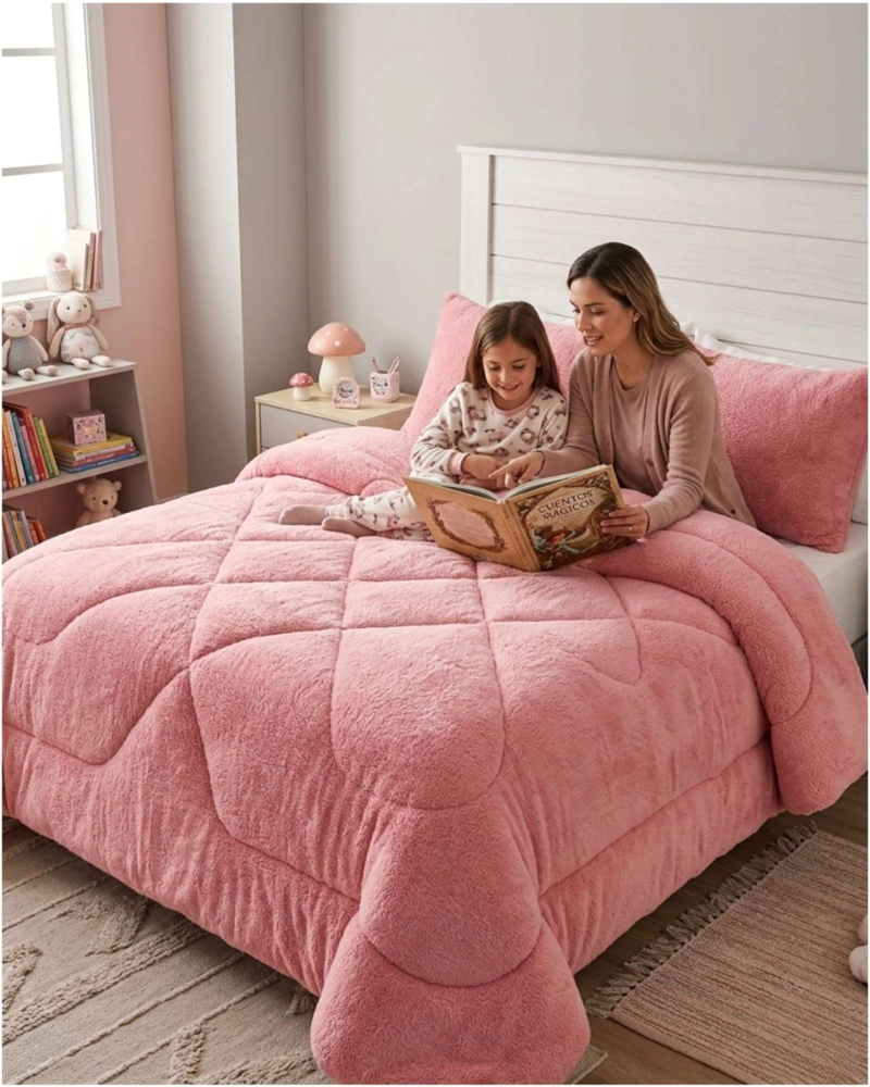 COBERTOR INVIERNO 230X250 CM PLUSH Y CHIPORRO KING / SUPER KING - 3
