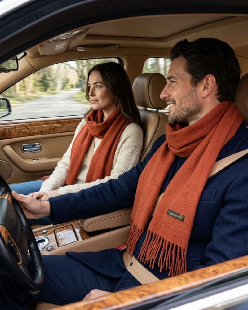 BUFANDA SUAVE CON FLECOS TU ALIADA CONTRA EL FRIO - 1