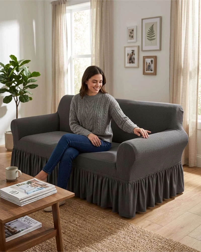 CUBRE SILLON ELASTICADO CON FAROLAO PREMIUM 3 CUERPOS - 1