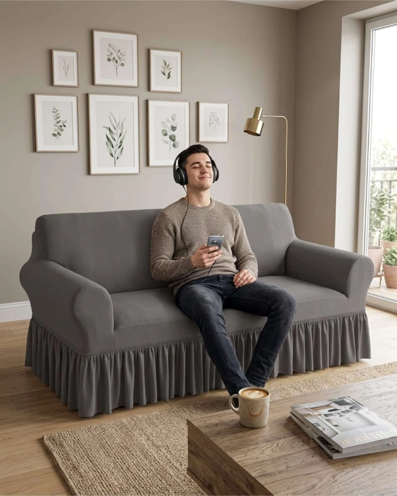CUBRE SILLON ELASTICADO CON FAROLAO PREMIUM 3 CUERPOS - 5
