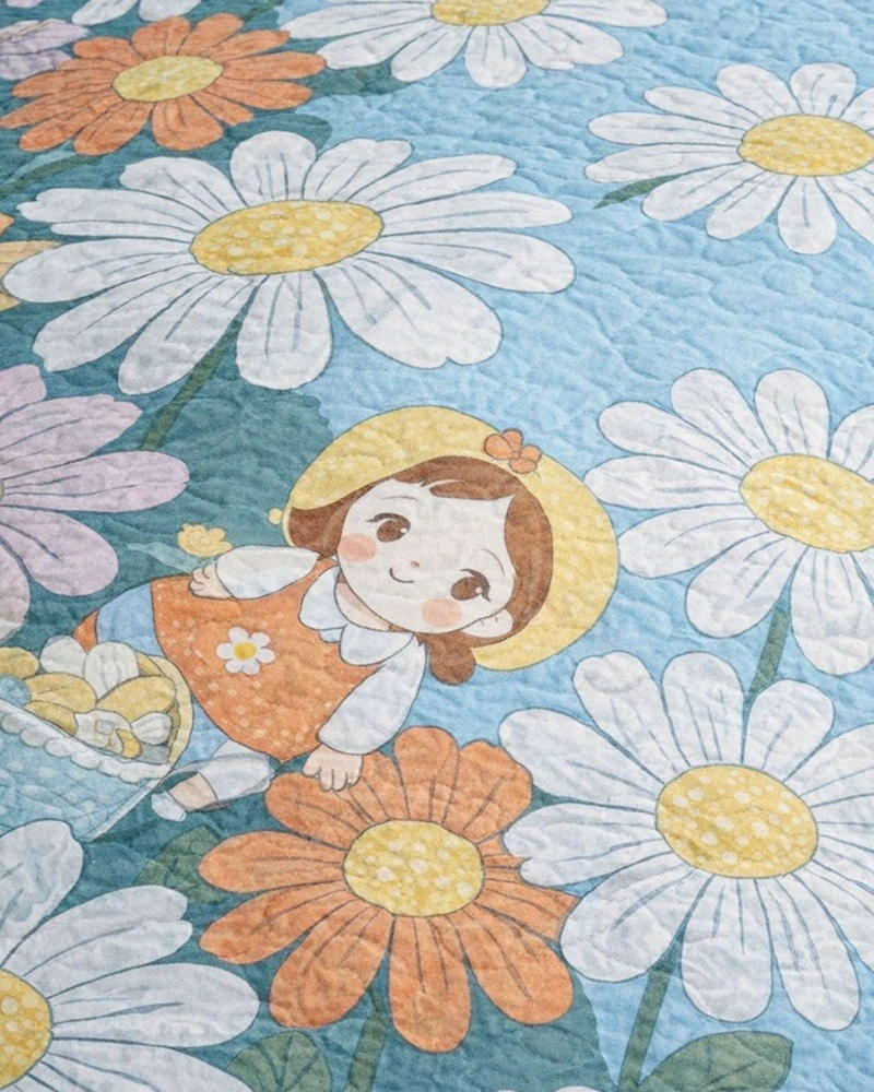 CUBRECAMA QUILT SHERPA PLAZA Y MEDIA 180 X 230 CM - 6