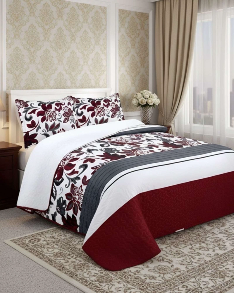 CUBRECAMA QUILT SHERPA PLAZA Y MEDIA 180 X 230 CM - 4