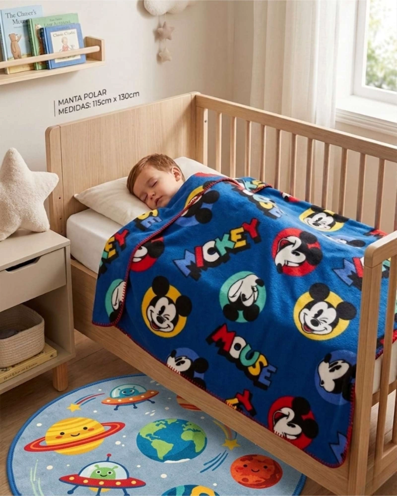 FRAZADA POLAR EXTRA SUAVE MANTA TE RMICA INFANTIL - 1