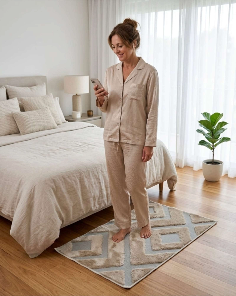ALFOMBRA BAJADA DE CAMA 50X80 CM ESTILO JACQUARD - 5