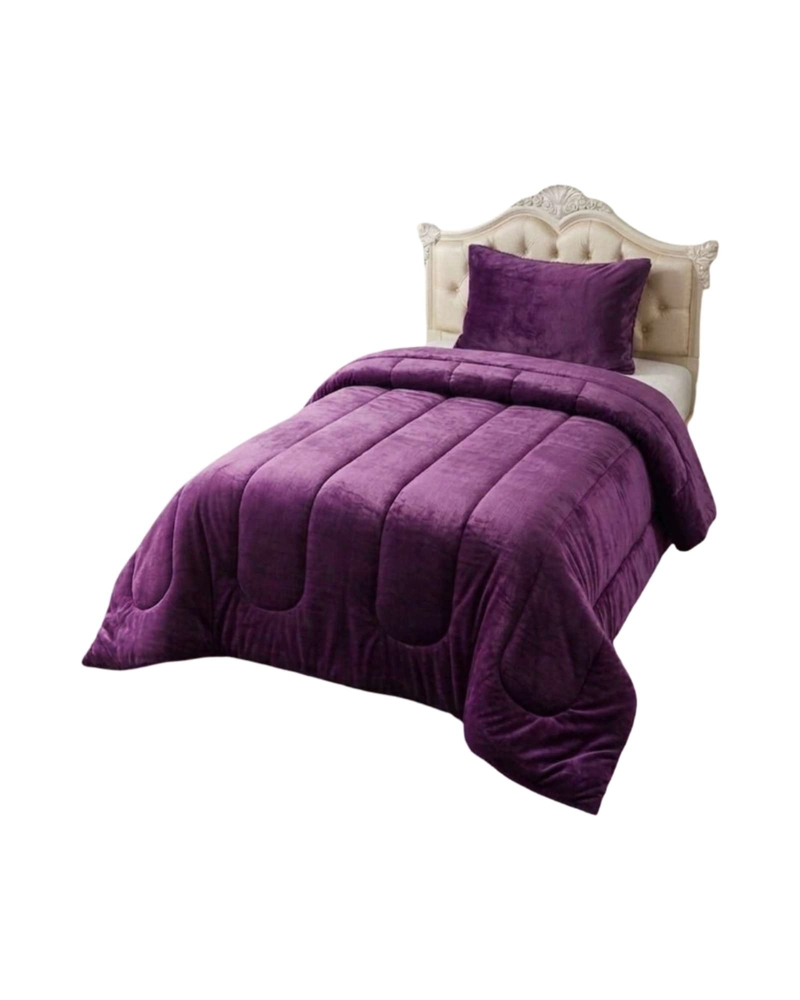 CUBRECAMA DE INVIERNO PLUSH CON CHIPORRO 1,5 PLAZAS - 3