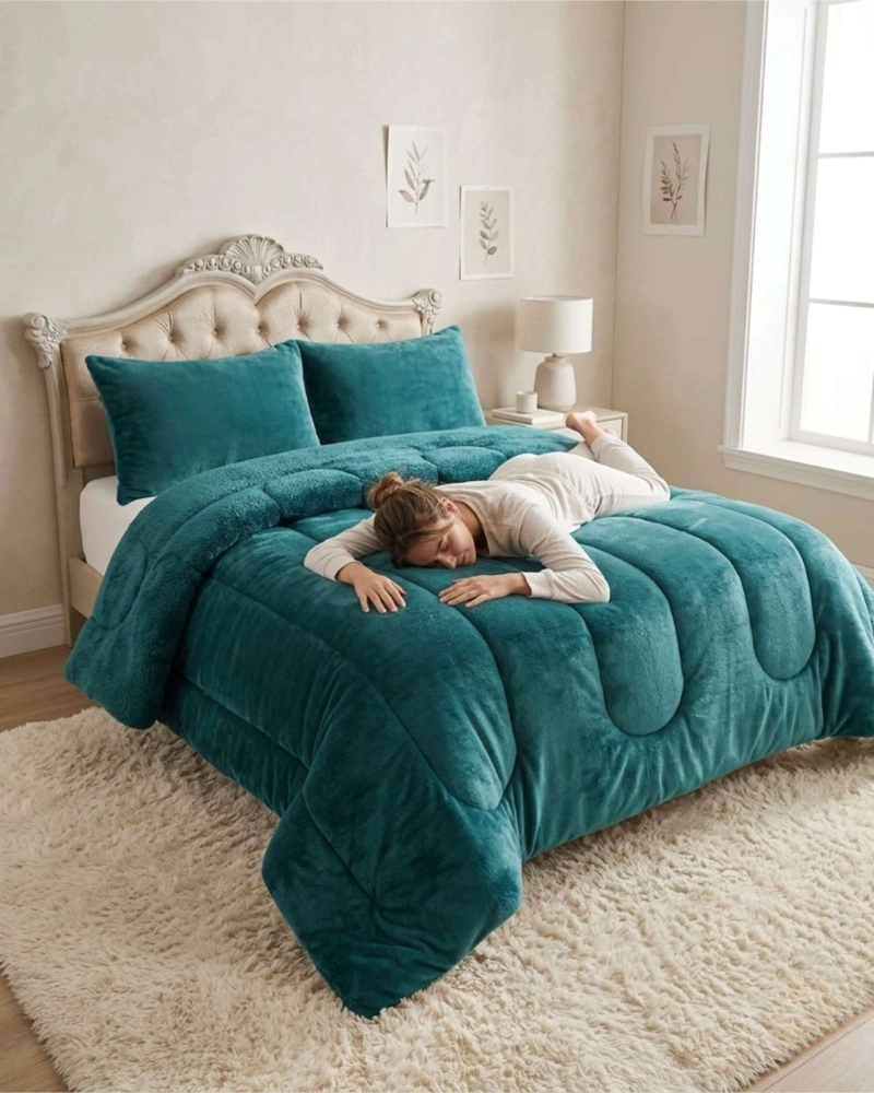 CUBRECAMA DE INVIERNO PLUSH CON CHIPORRO KING / SUPER KING - 7