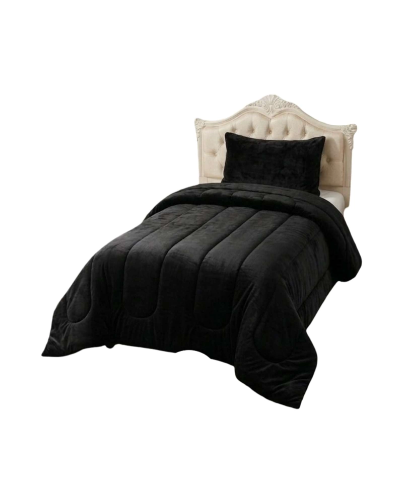 CUBRECAMA DE INVIERNO PLUSH CON CHIPORRO 1,5 PLAZAS - 3