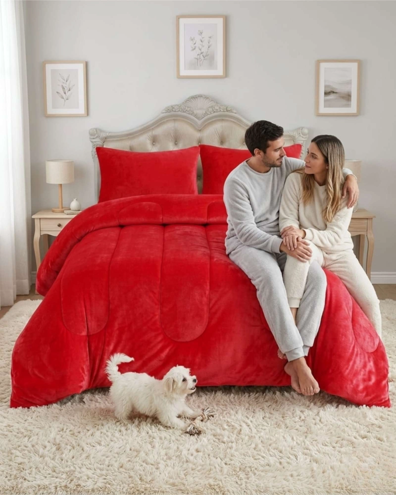 CUBRECAMA DE INVIERNO PLUSH CON CHIPORRO KING / SUPER KING - 4