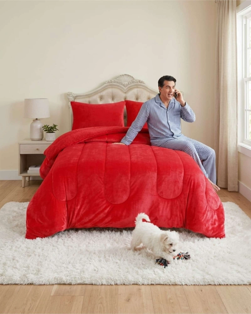 CUBRECAMA DE INVIERNO PLUSH CON CHIPORRO KING / SUPER KING - 7