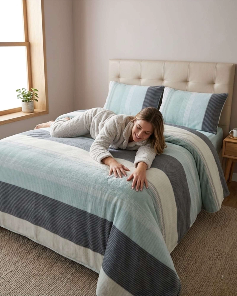SABANAS POLAR SOFT GRUESO KING ULTRA SUAVE - 1