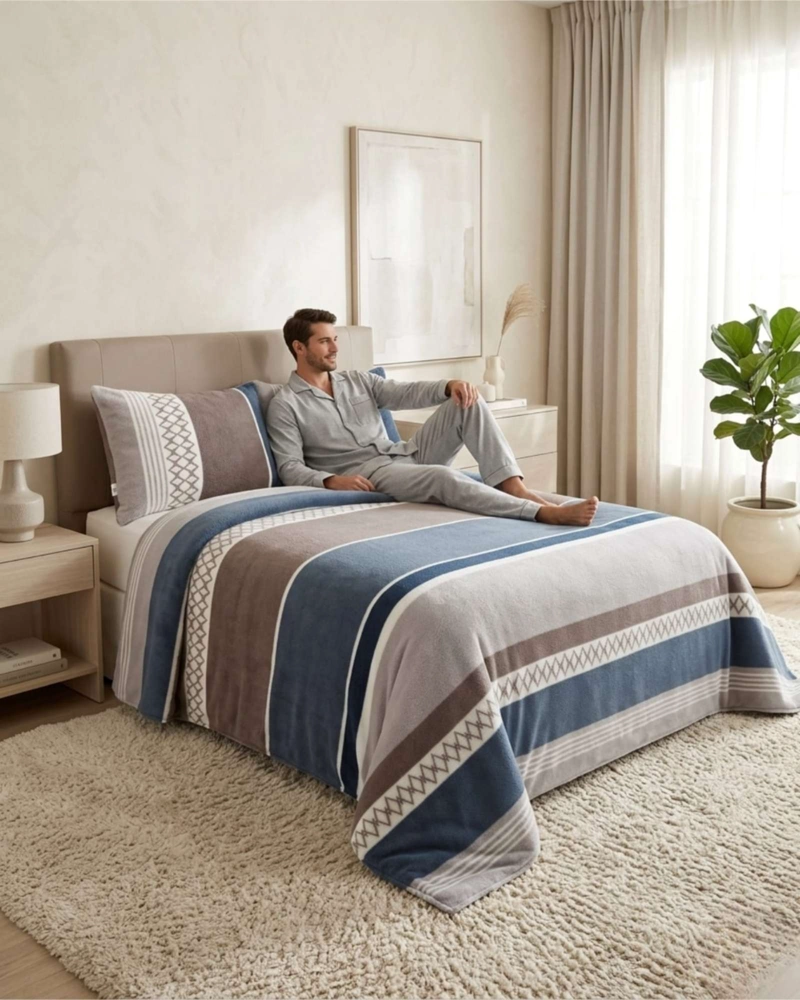 SABANAS POLAR SOFT GRUESO 2 PLAZAS ULTRA SUAVE - 1