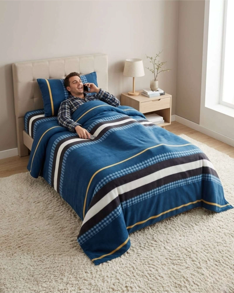 SABANAS POLAR SOFT GRUESO KING ULTRA SUAVE - 1