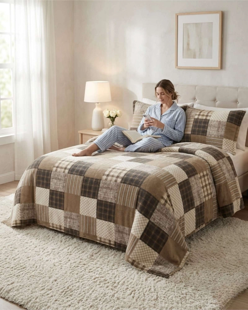SABANAS POLAR SOFT GRUESO 2 PLAZAS ULTRA SUAVE - 1