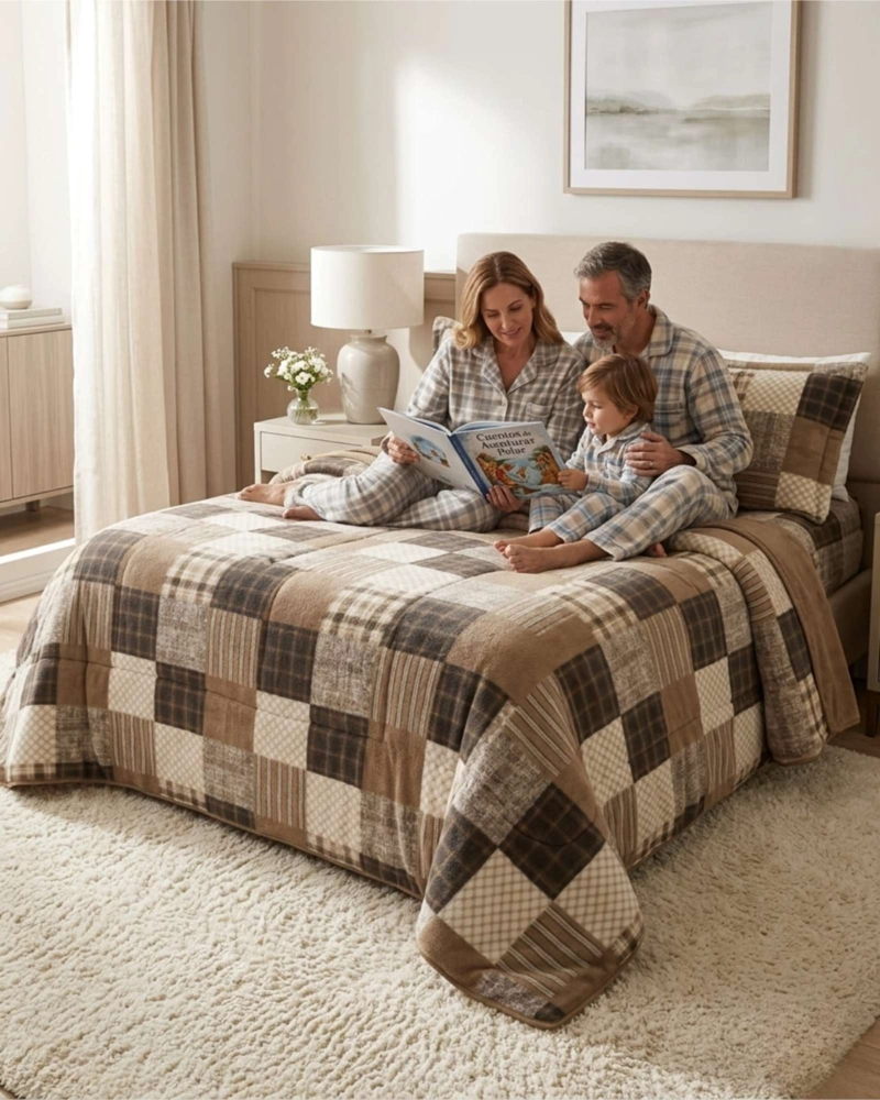 SABANAS POLAR SOFT GRUESO 2 PLAZAS ULTRA SUAVE - 4