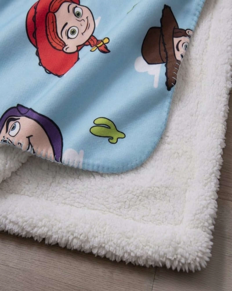 MANTA TE RMICA POLAR CON REVERSO SHERPA ESTAMPADA 127X152 CM - 5