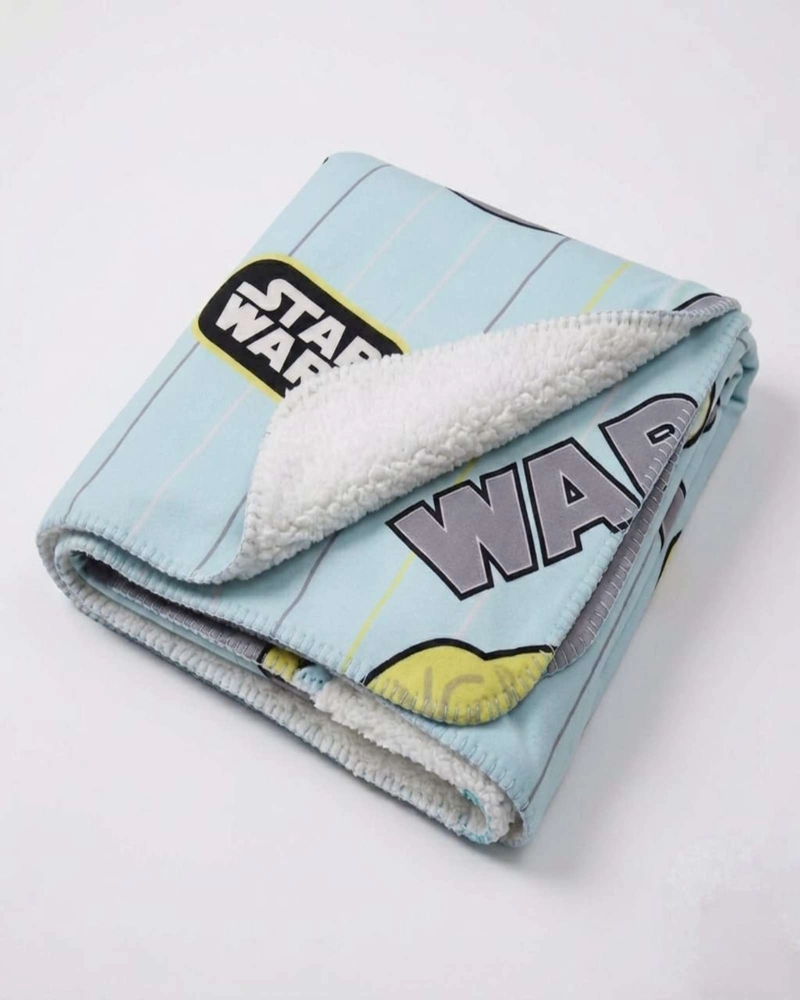 MANTA TE RMICA POLAR CON REVERSO SHERPA ESTAMPADA 127X152 CM - 5