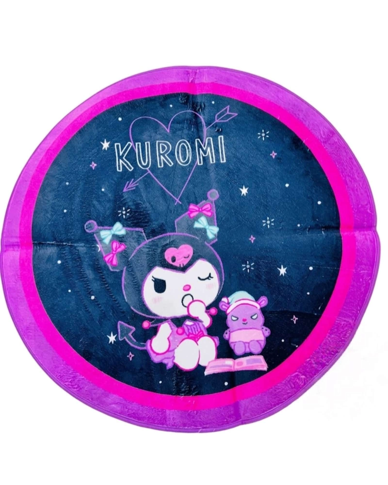 ALFOMBRA DE JUEGO PARA NIÑOS CIRCULAR SUAVE 80CM DE KUROMI - 6