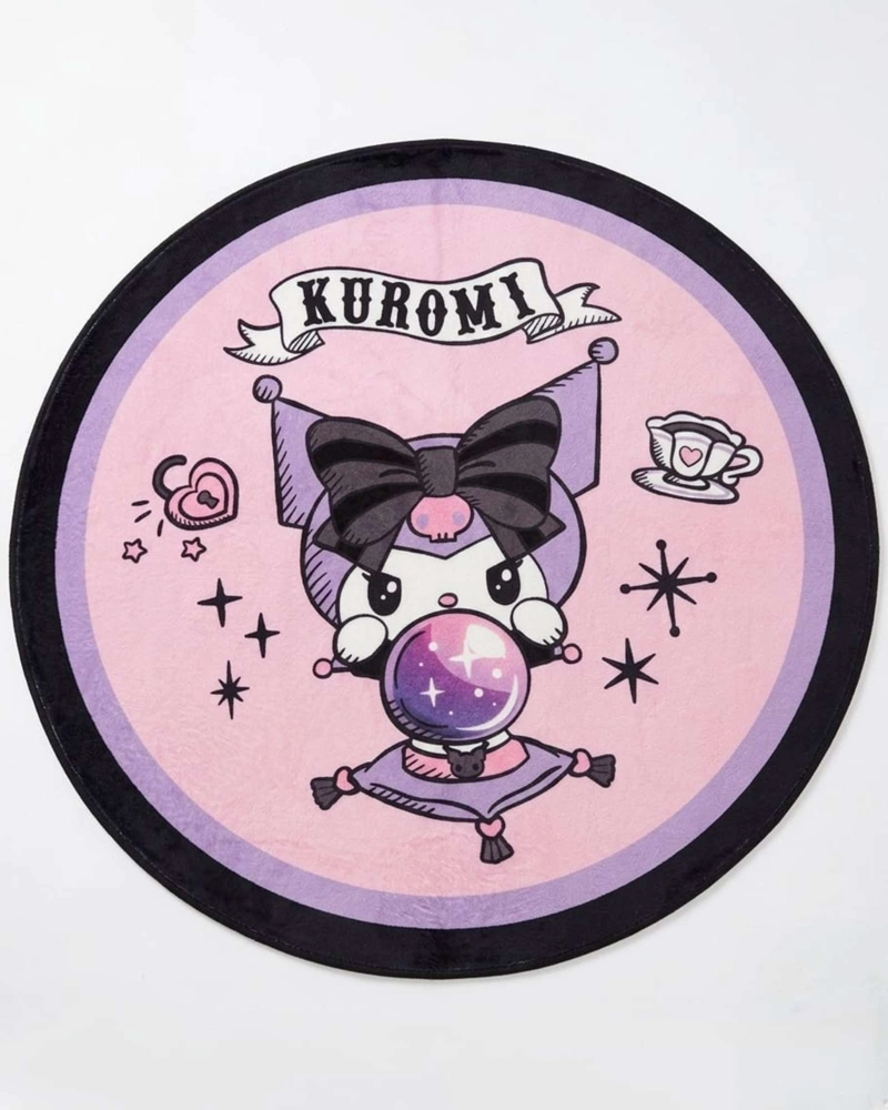 ALFOMBRA DE JUEGO PARA NIÑOS CIRCULAR SUAVE 80CM DE KUROMI - 6