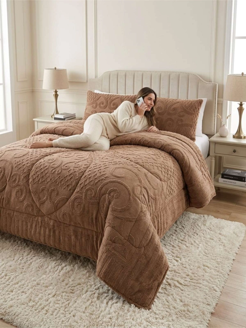 CUBRECAMA TERMICO DE INVIERNO JACQUARD  2 PLAZAS - 7