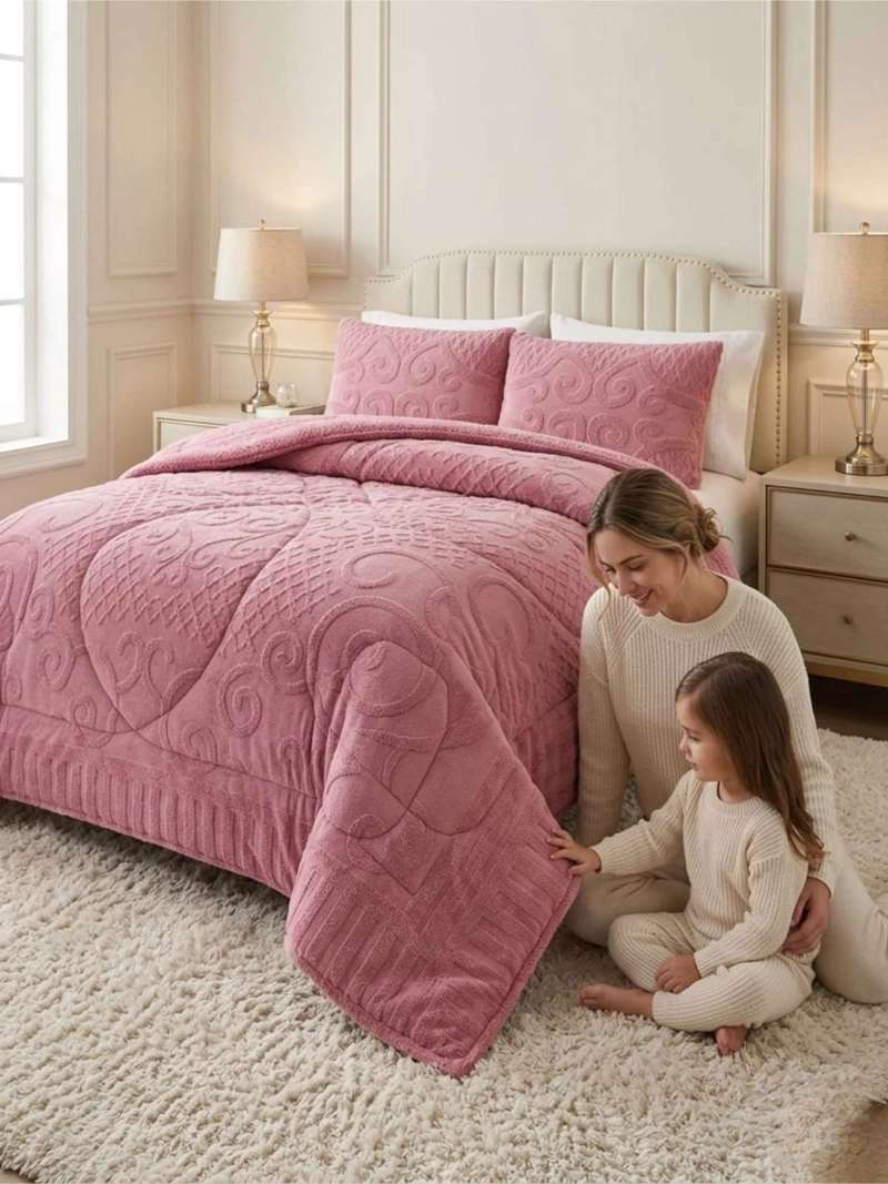 CUBRECAMA TERMICO DE INVIERNO JACQUARD  2 PLAZAS - 7