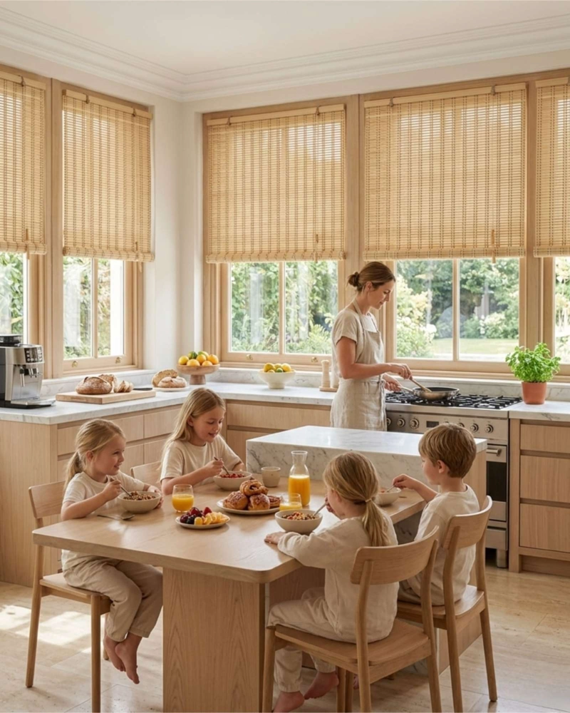 PACK 2 CORTINAS 120X180CM ROLLER DE BAMBU DE ALTA CALIDAD - 3