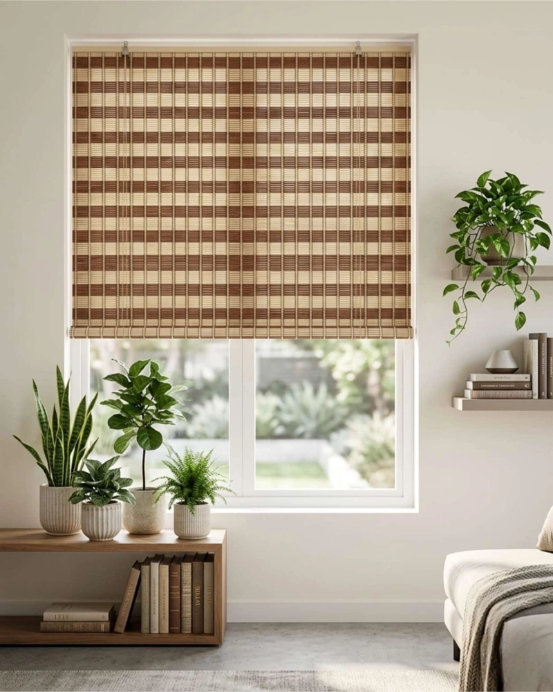 PACK 2 CORTINAS 120X180CM ROLLER DE BAMBU DE ALTA CALIDAD - 5