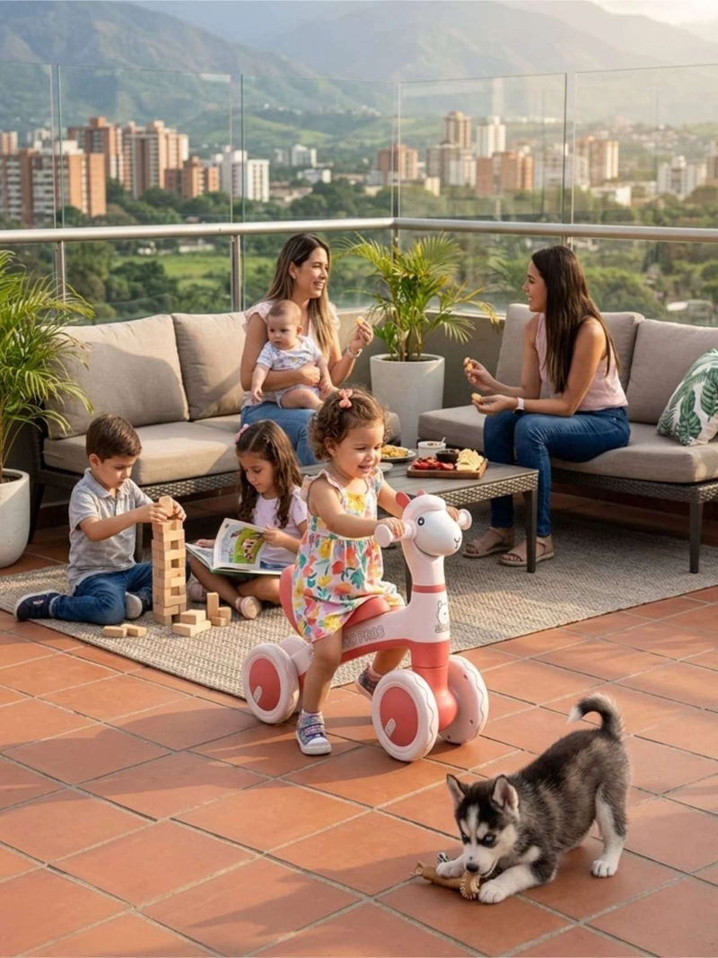 BICICLETA CORREPASILLOS DE APRENDIZAJE Y EQUILIBRIO PARA BEBES - 4