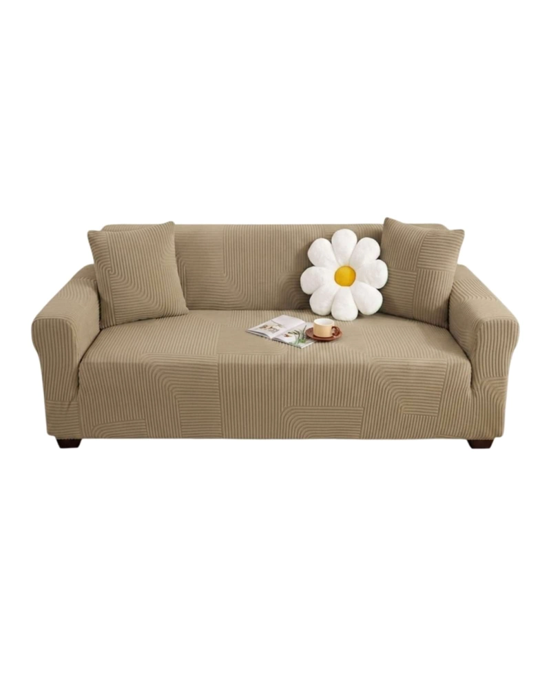 FUNDA ELASTICA PARA SOFA 4 CUERPOS POLAR TEXTURIZADO - 6