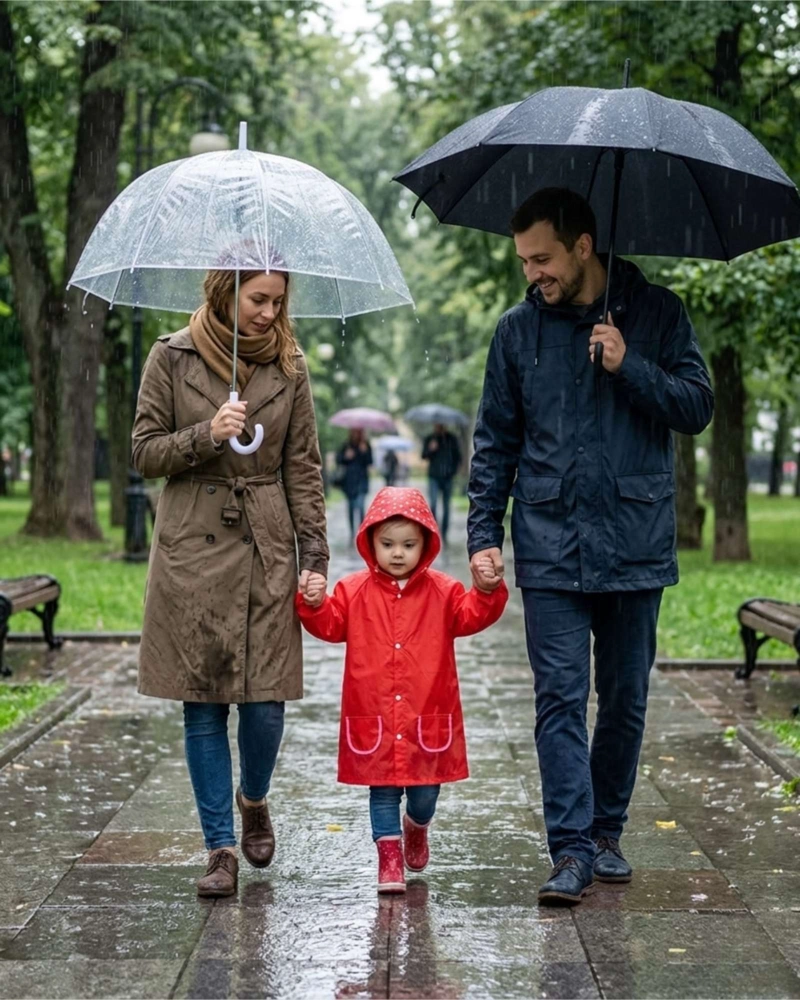 CAPA IMPERMEABLE DE LLUVIA INFANTIL PARA NIÑOS 05 - 6