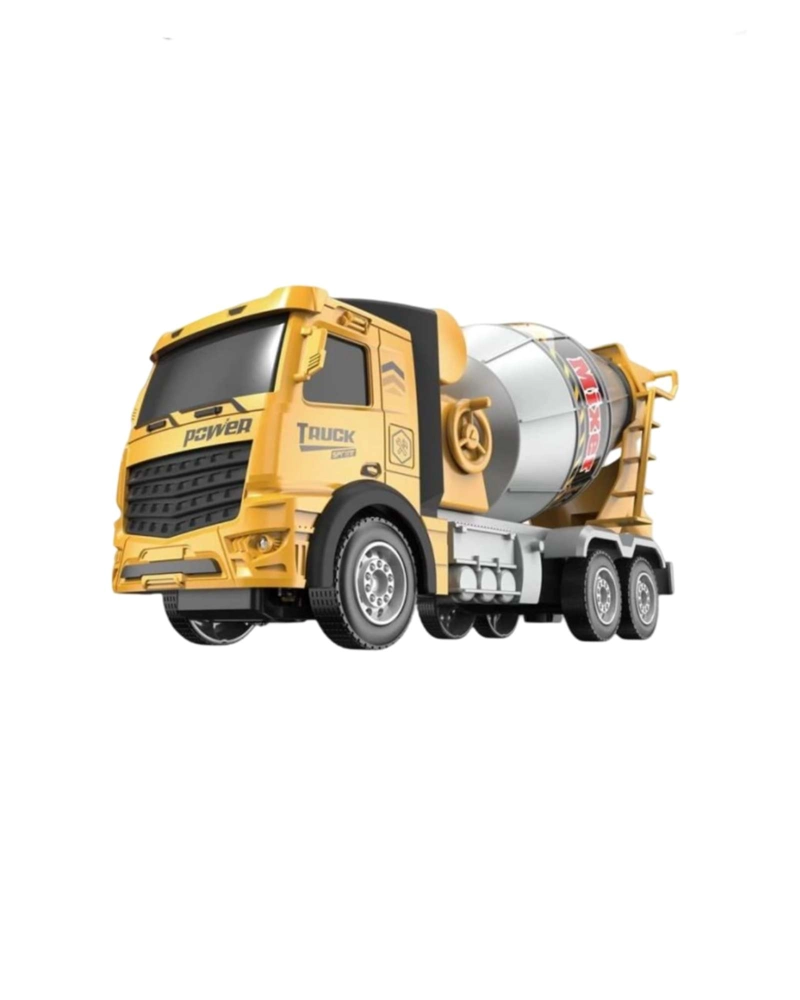 CAMION DE CONSTRUCCION MEZCLADOR DE CEMENTO INFANTIL A FRICCION - 6