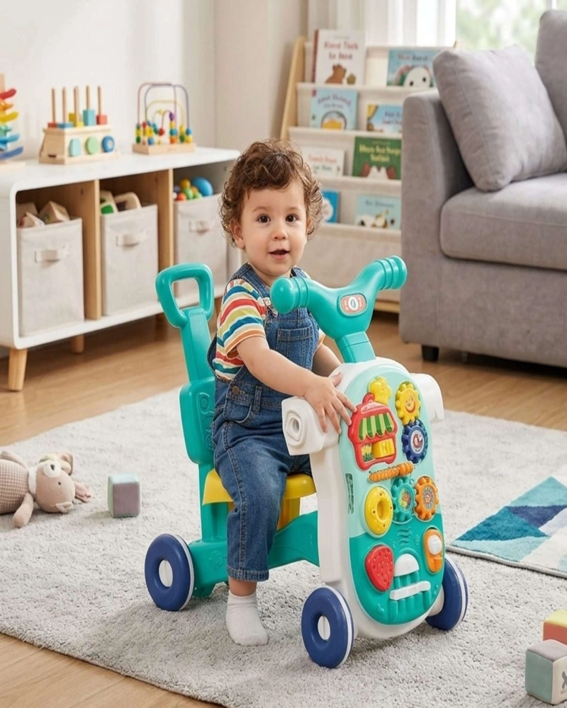 CORREPASILLOS BEBE  4 EN 1 ANDADOR  Y MESA DE ACTIVIDADES - 1